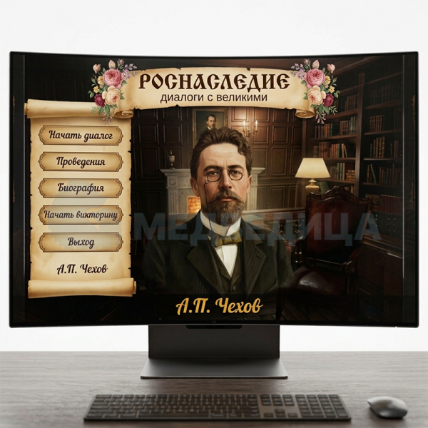 Програмное обеспечение РОСНАСЛЕДИЕ - диалоги с Великими (Писатели и поэты)